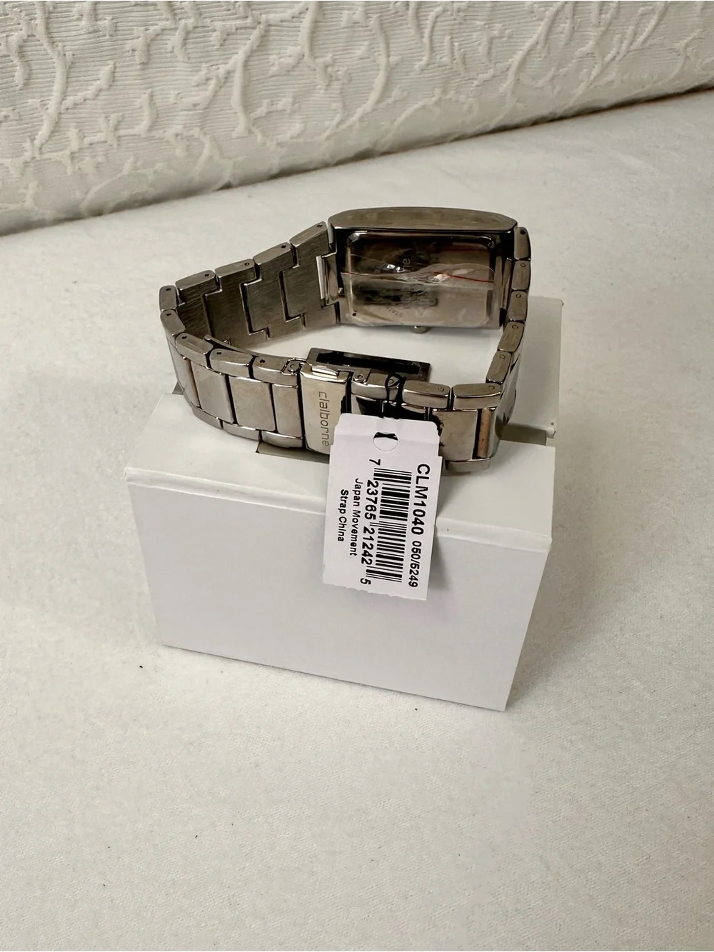 Stainless Steel Black Dial Men's Watch - Brand: